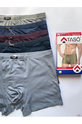 Чоловічі труси боксери з бамбука з бавовною Taso 5776